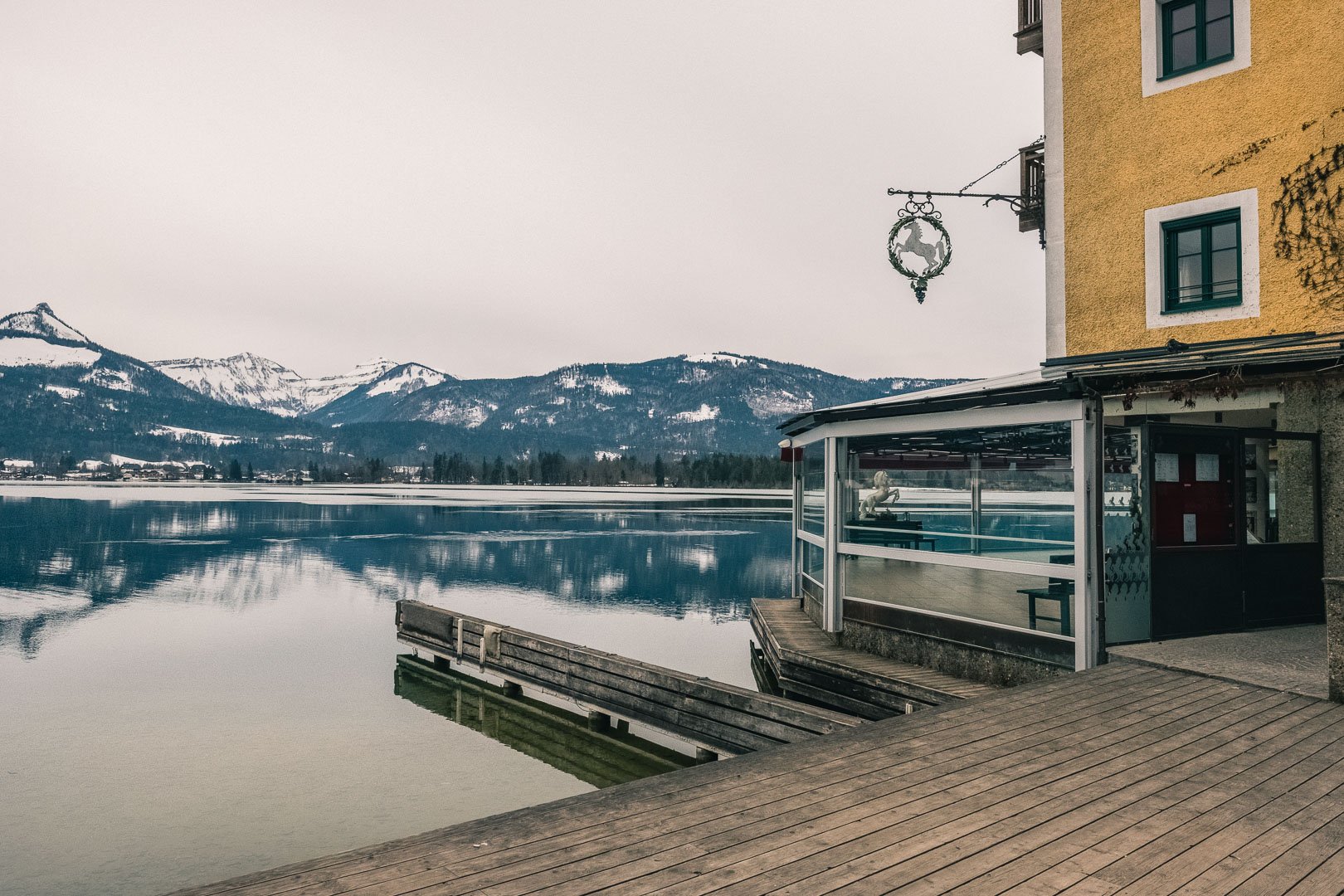 Sankt Wolfgang Weisses Rössl Weißes Rössl in Sankt Wolfgang next to the lake Wolfgangsee