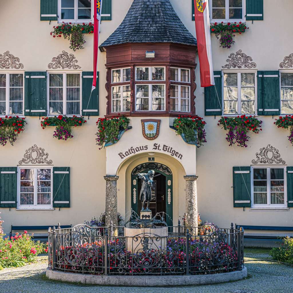 Plaza de Mozart en Sankt Gilgen