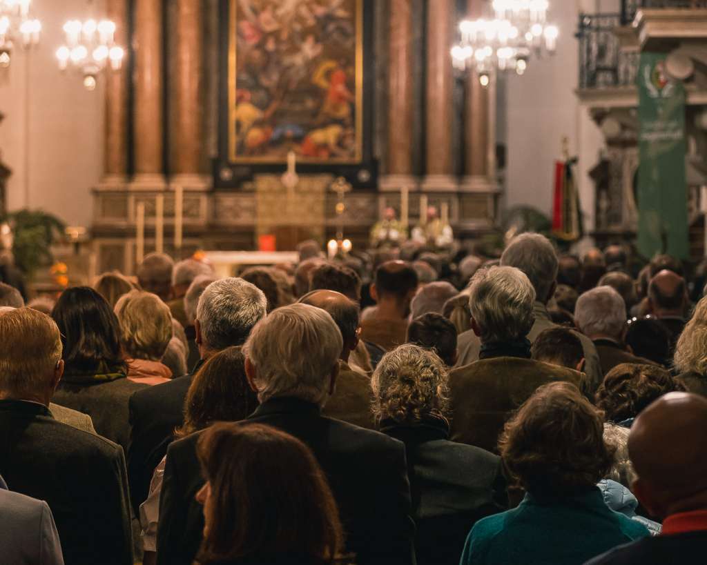 Mass at the Salzburg Cathedral