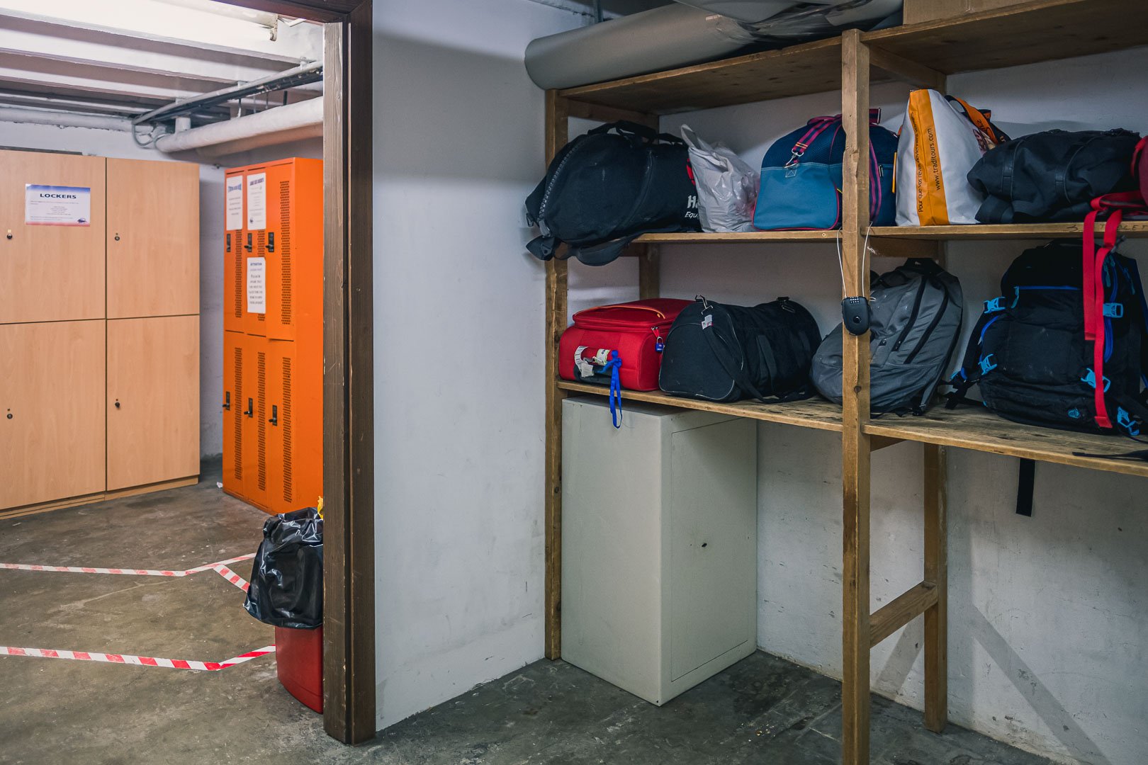 Yoho Hostel Luggage Room yohohostelreview