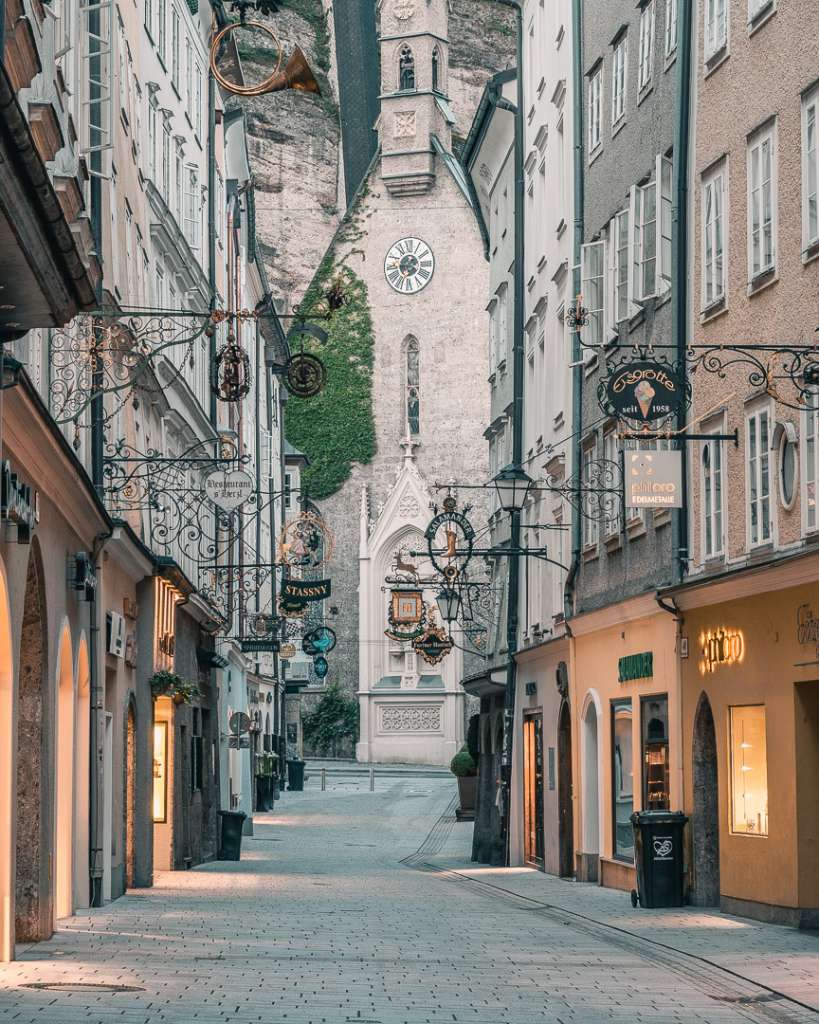 Getreidegasse in Salzburg