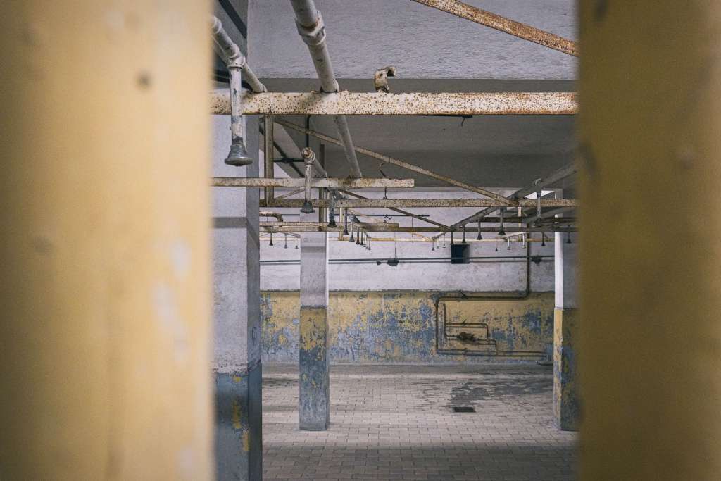 Showers of the Mauthausen Concentration Camp