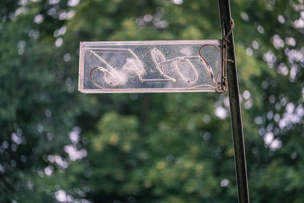 Salzburg Foundation Mario Merz Ziffern im Wald