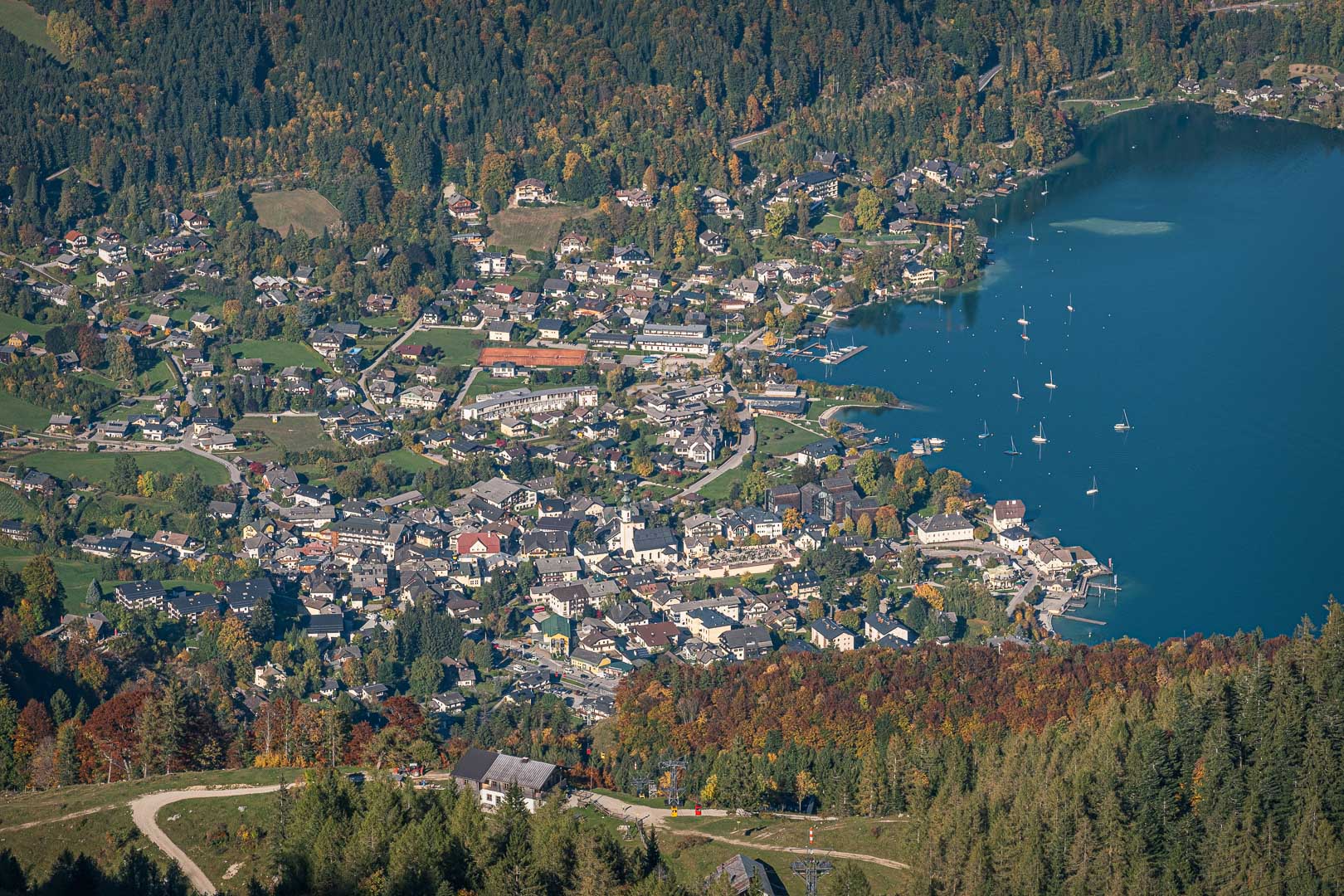St. Gilgen im Salzkammergut, Seengebiet in Salzburg