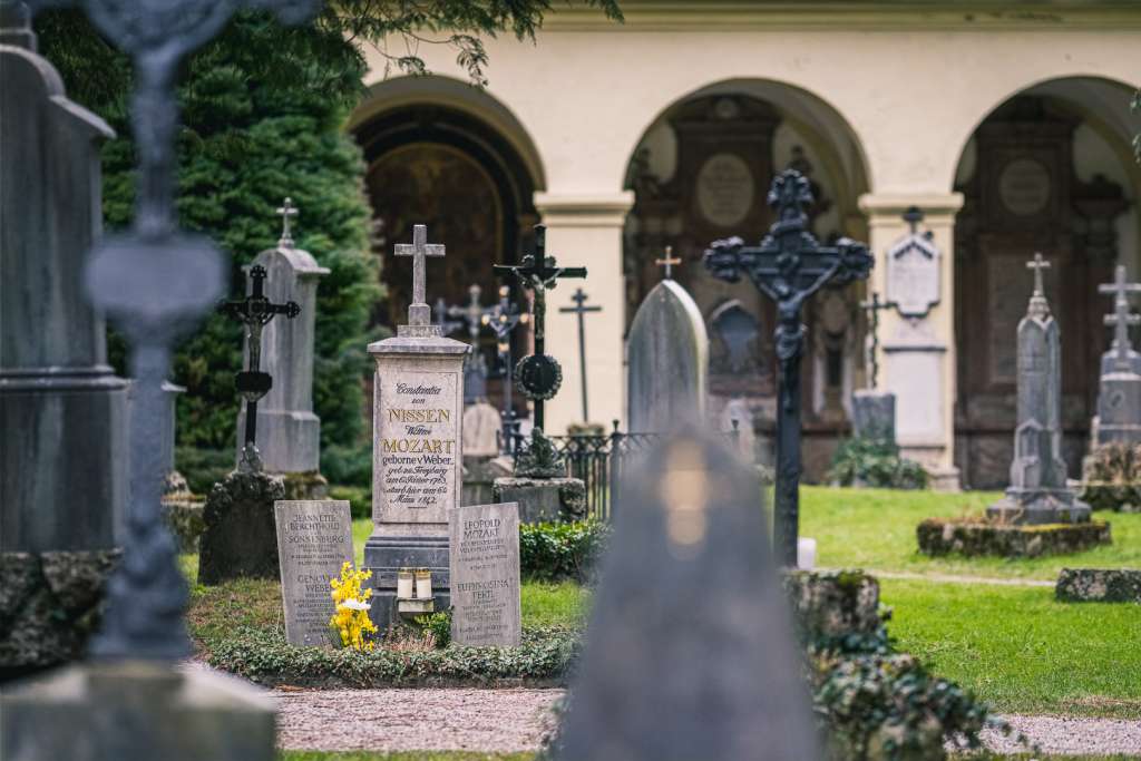 The Mozart Family Grave in Salzburg