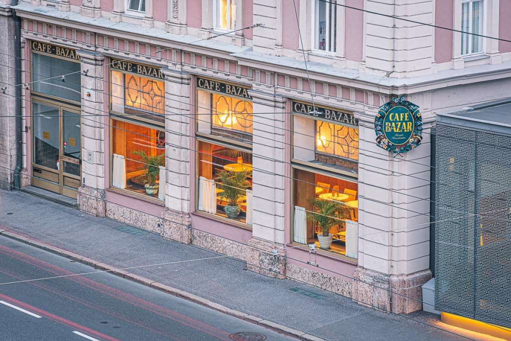 Breakfast at Cafe Bazar Schwarzstraße Salzburg