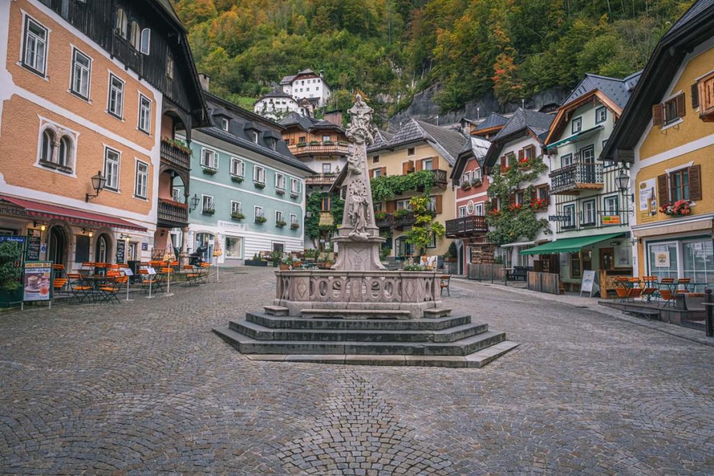 Market Square in Hallstatt