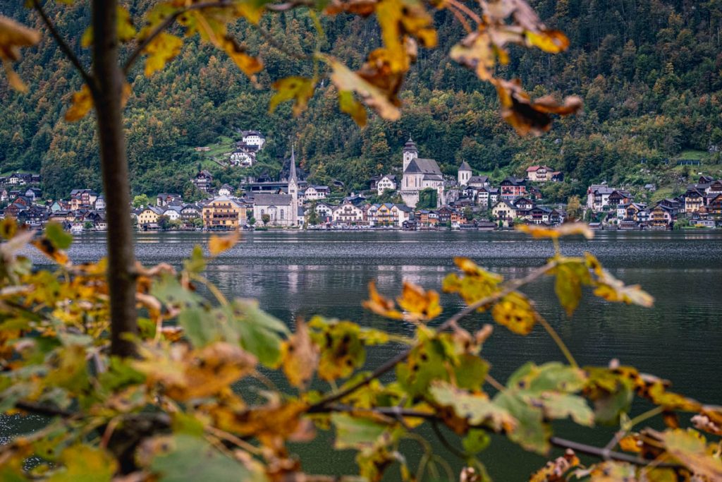 Walking around Lake Hallstatt